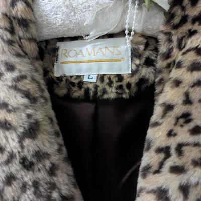Romans Fur Coat Size Large