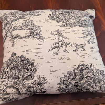 Assortment Of Needle Work Throw Pillows (See All Pictures)