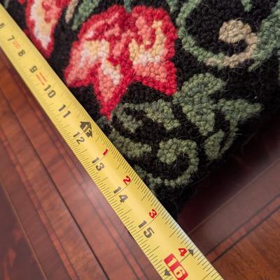 Assortment Of Needle Work Throw Pillows (See All Pictures)