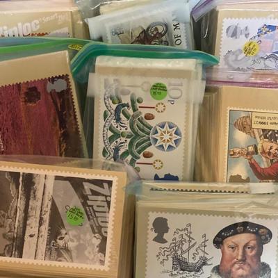 Hundreds of Great Britain postcards