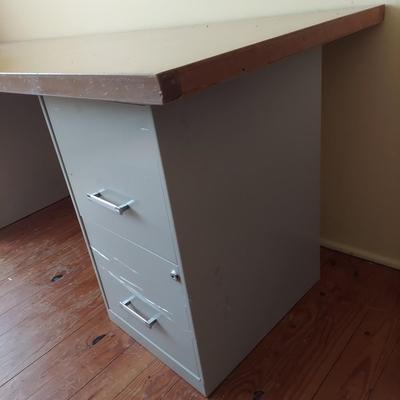 File Cabinet Desk (B2-BBL)