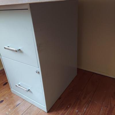 File Cabinet Desk (B2-BBL)