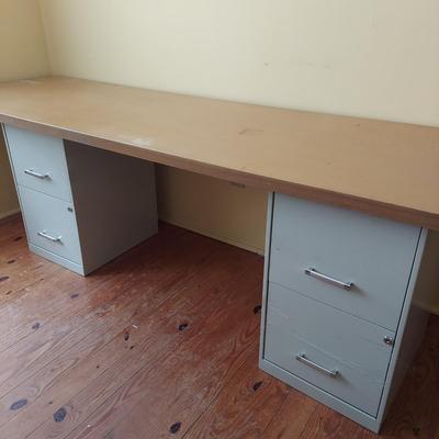 File Cabinet Desk (B2-BBL)