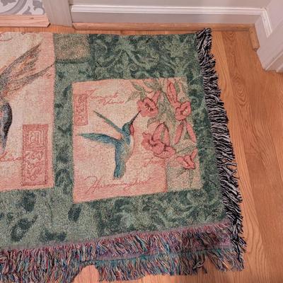 Humming Bird & Cat Throws