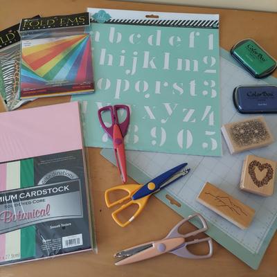 Card Stock, Rubber Stamps and More (B2-BBL)