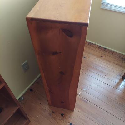 Two Solid Wood Bookshelves (B2-BBL)