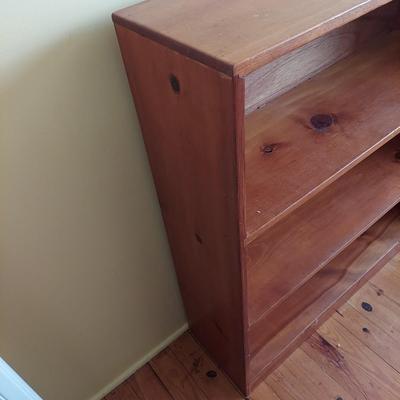 Two Solid Wood Bookshelves (B2-BBL)