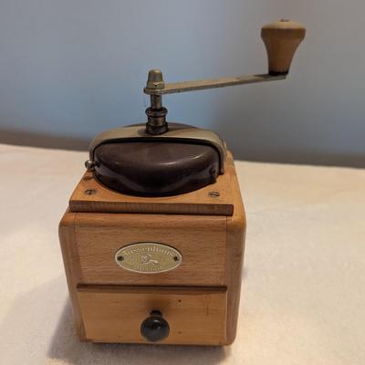 Vintage German Zassenhaus Coffee Record Grinder