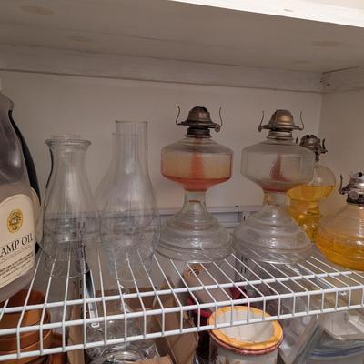Hurricane Oil Lamps