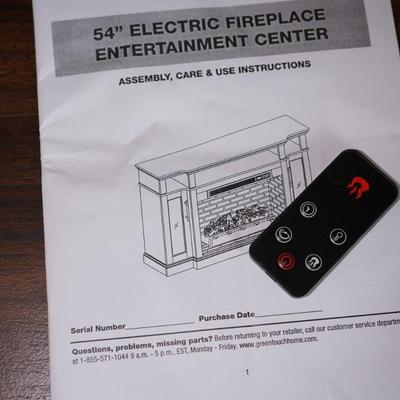 GREENTOUCH ELECTRIC FIREPLACE HEATER- A MUST HAVE FOR THE COLD ROOM IN YOUR HOUSE OR CABIN