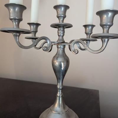Vintage Five Arm Candelabra Centerpiece