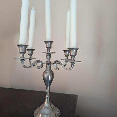 Vintage Five Arm Candelabra Centerpiece