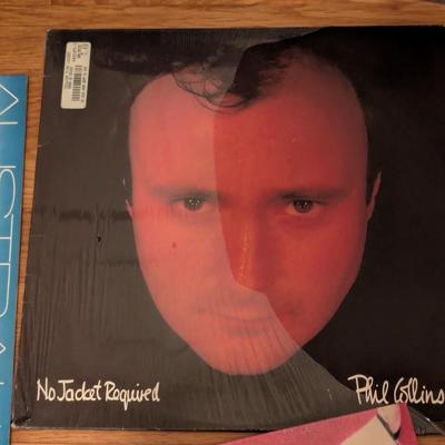 Assortment Of Records Various Artists Elvis Elton John Phil Collins