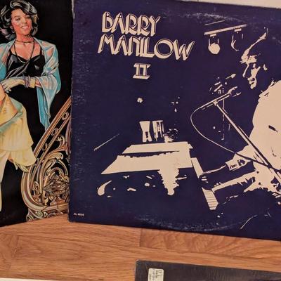 Assortment Of Records Various Artists Elvis Elton John Phil Collins