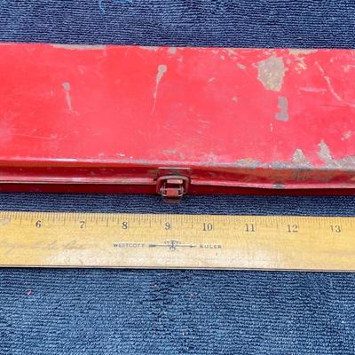 Vintage Metric Socket Set with Metal Case