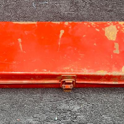 Vintage Metric Socket Set with Metal Case