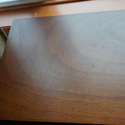 WEST ELM Teak SIDE TABLES W/ DRAWERS CLASSIC MCM DESIGN QUALITY CONSTRUCTION.