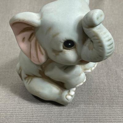3 piece Vintage HOMCO Baby Elephant Set