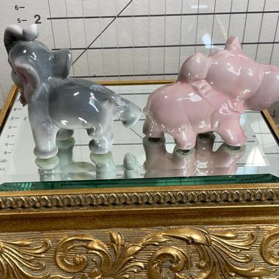 Vintage Elephants Pink Japan and other