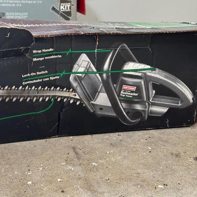 LOT 4G: Craftsman Electric Chainsaw, Homelite Electric Blower/Vac & Craftsman Bushwacker