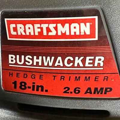 LOT 4G: Craftsman Electric Chainsaw, Homelite Electric Blower/Vac & Craftsman Bushwacker