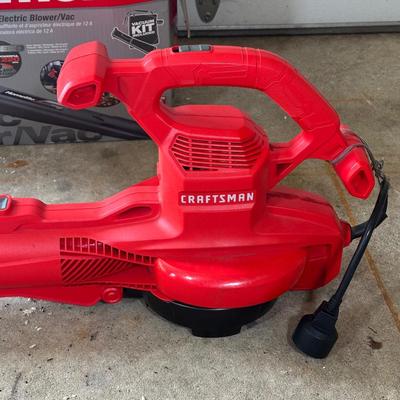 LOT 4G: Craftsman Electric Chainsaw, Homelite Electric Blower/Vac & Craftsman Bushwacker