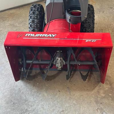 LOT 5G: Murray Performance 8 HP 27” Dual Stage Snowthrower - New with Tags