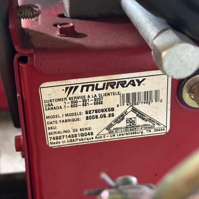 LOT 5G: Murray Performance 8 HP 27” Dual Stage Snowthrower - New with Tags