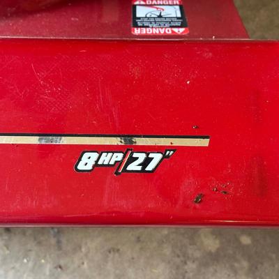 LOT 5G: Murray Performance 8 HP 27” Dual Stage Snowthrower - New with Tags
