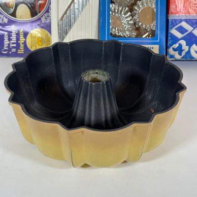 LOT 14D: Kitchen Appliances, Essentials & Decor - Electric Crepe Maker, Bundt Pan & More