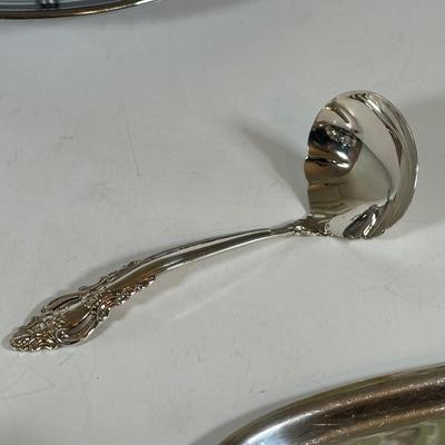 LOT 18D: Stainless Steel/Silver plate Decor, Flatware & More