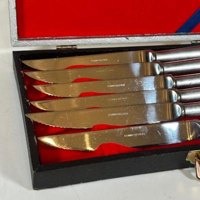 LOT 18D: Stainless Steel/Silver plate Decor, Flatware & More