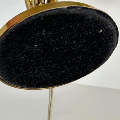LOT 22D: Vintage Brass French Horn Table Lamp