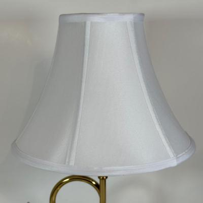 LOT 22D: Vintage Brass French Horn Table Lamp