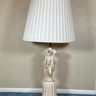 LOT 24D: Vintage The 3 Graces Table Lamp
