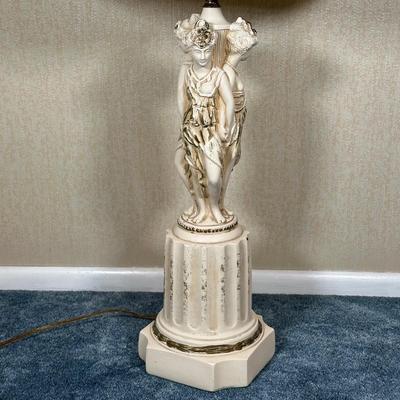 LOT 24D: Vintage The 3 Graces Table Lamp