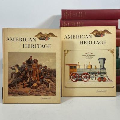 LOT 28L: Vintage Book Collection - The Presidents Of The United States Vol. 1 & 2, Empire For Liberty & More