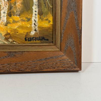 LOT 35L: Signed Oil Painting by Richard Gordon Packer