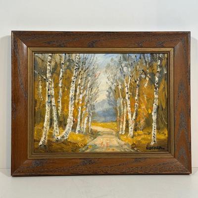 LOT 35L: Signed Oil Painting by Richard Gordon Packer