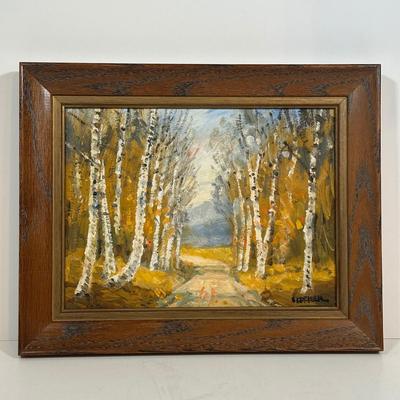 LOT 35L: Signed Oil Painting by Richard Gordon Packer