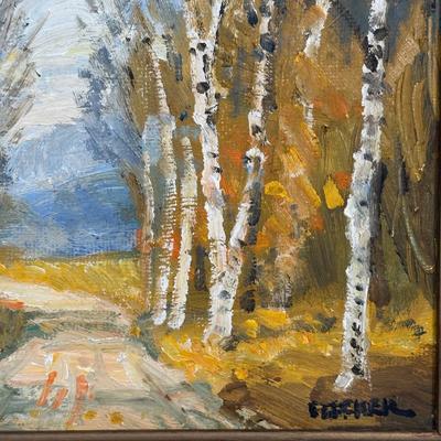 LOT 35L: Signed Oil Painting by Richard Gordon Packer