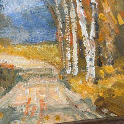 LOT 35L: Signed Oil Painting by Richard Gordon Packer