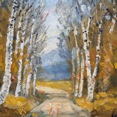 LOT 35L: Signed Oil Painting by Richard Gordon Packer