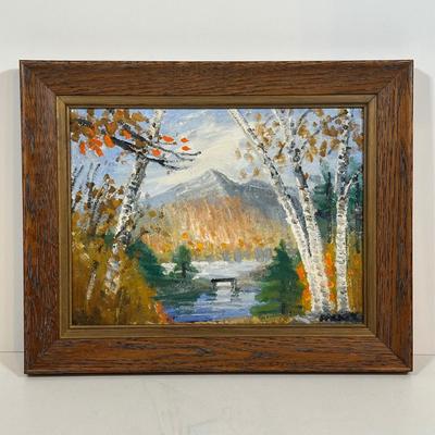 LOT 36L: Signed Oil Painting by Richard Gordon Packer