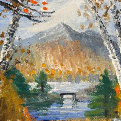 LOT 36L: Signed Oil Painting by Richard Gordon Packer