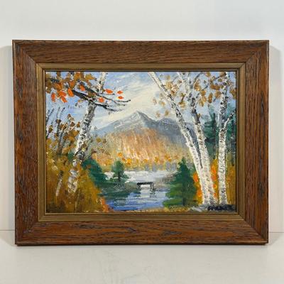 LOT 36L: Signed Oil Painting by Richard Gordon Packer