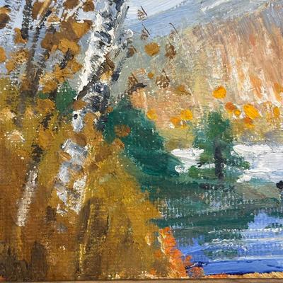 LOT 36L: Signed Oil Painting by Richard Gordon Packer
