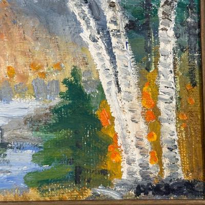 LOT 36L: Signed Oil Painting by Richard Gordon Packer