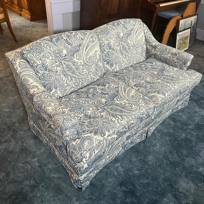 LOT 37L: Paisley Loveseat