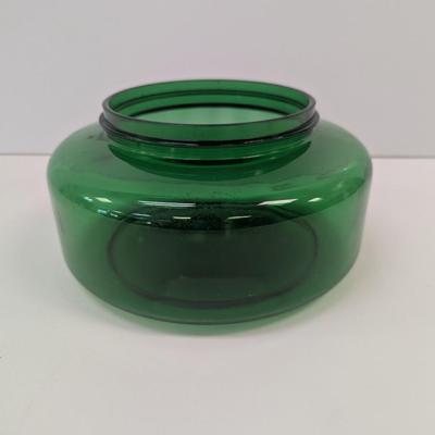 Emerald Green Glass Bowl Originally Vintage Vaporizer Humidifier